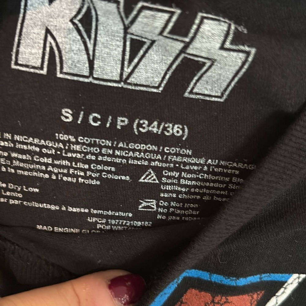 NWT men’s t shirt small KISS 709 - Picture 4 of 4